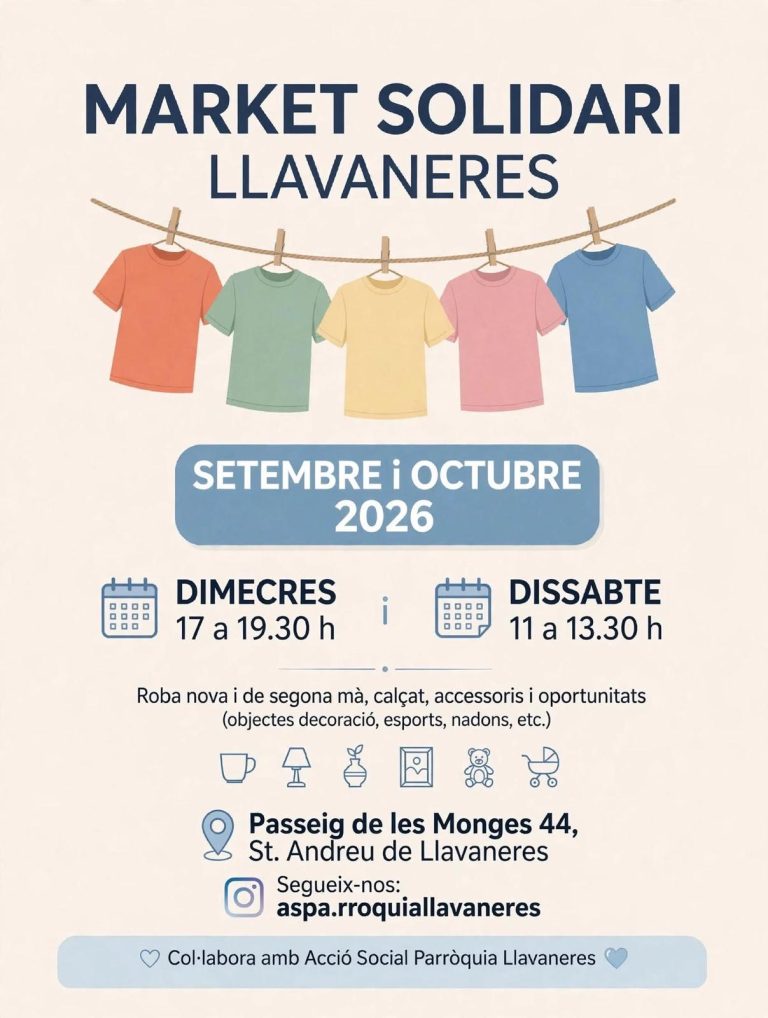 MARKET SOLIDARI LLAVANERES